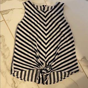 black and white blouse